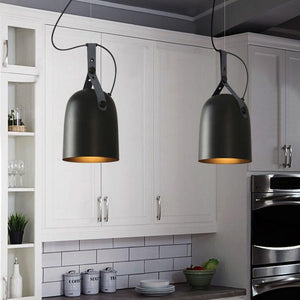 2019 NEW Personality Design Simple American Industrial Style pendant lights Cafe Restaurant Bar Bedroom Leather Girdle lights Marie Antonette 