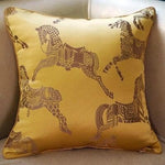 Paso Fino Cushion Cover marie antonette 18"x18" Yellow 