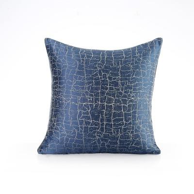 50x30/45x45cm luxury blue series jacquard pillowcase geometric cushion cover sofa striped throw pillow cover backrest home decor marie antonette R 45x45cm 