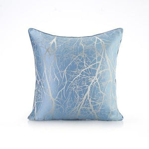 50x30/45x45cm luxury blue series jacquard pillowcase geometric cushion cover sofa striped throw pillow cover backrest home decor marie antonette S 45x45cm 