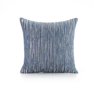 50x30/45x45cm luxury blue series jacquard pillowcase geometric cushion cover sofa striped throw pillow cover backrest home decor marie antonette V 45x45cm 