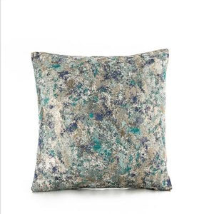 50x30/45x45cm luxury blue grey jacquard pillowcase cushion cover decorative sofa abstract geometric throw pillow cover backrest marie antonette H 45x45cm 