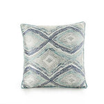 50x30/45x45cm luxury blue grey jacquard pillowcase cushion cover decorative sofa abstract geometric throw pillow cover backrest marie antonette M45x45cm 