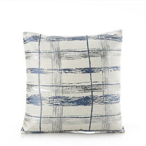 50x30/45x45cm luxury blue grey jacquard pillowcase cushion cover decorative sofa abstract geometric throw pillow cover backrest marie antonette P45x45cm 