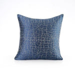 50x30/45x45cm luxury blue grey jacquard pillowcase cushion cover decorative sofa abstract geometric throw pillow cover backrest marie antonette Q45x45cm 
