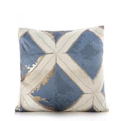 50x30/45x45cm luxury blue grey jacquard pillowcase cushion cover decorative sofa abstract geometric throw pillow cover backrest marie antonette T45x45cm 