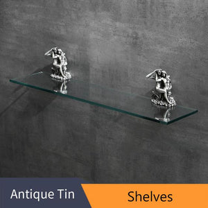 Serendipity 2 Marie Antonette Single Glass Shelf 