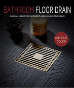 Gates Shower Floor Drain Marie Antonette 