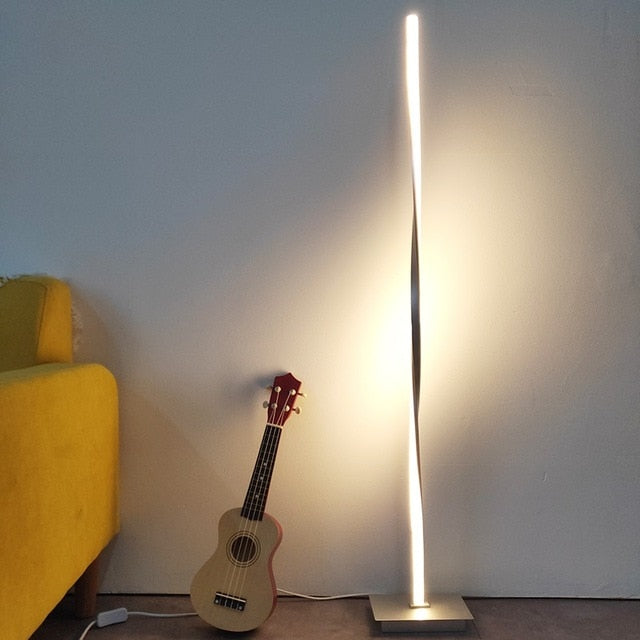 Torsion LED Floor Lamp.
