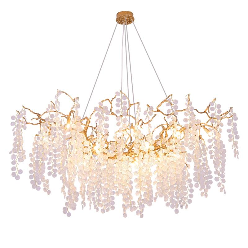 French Leaf Chandelier Marie Antonette 