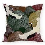 Colorful Crane Bird Cushion Cover Marie Antonette soft 45-45cm L875 L875-3 