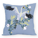 Colorful Crane Bird Cushion Cover Marie Antonette soft 45-45cm L875 L875-11 